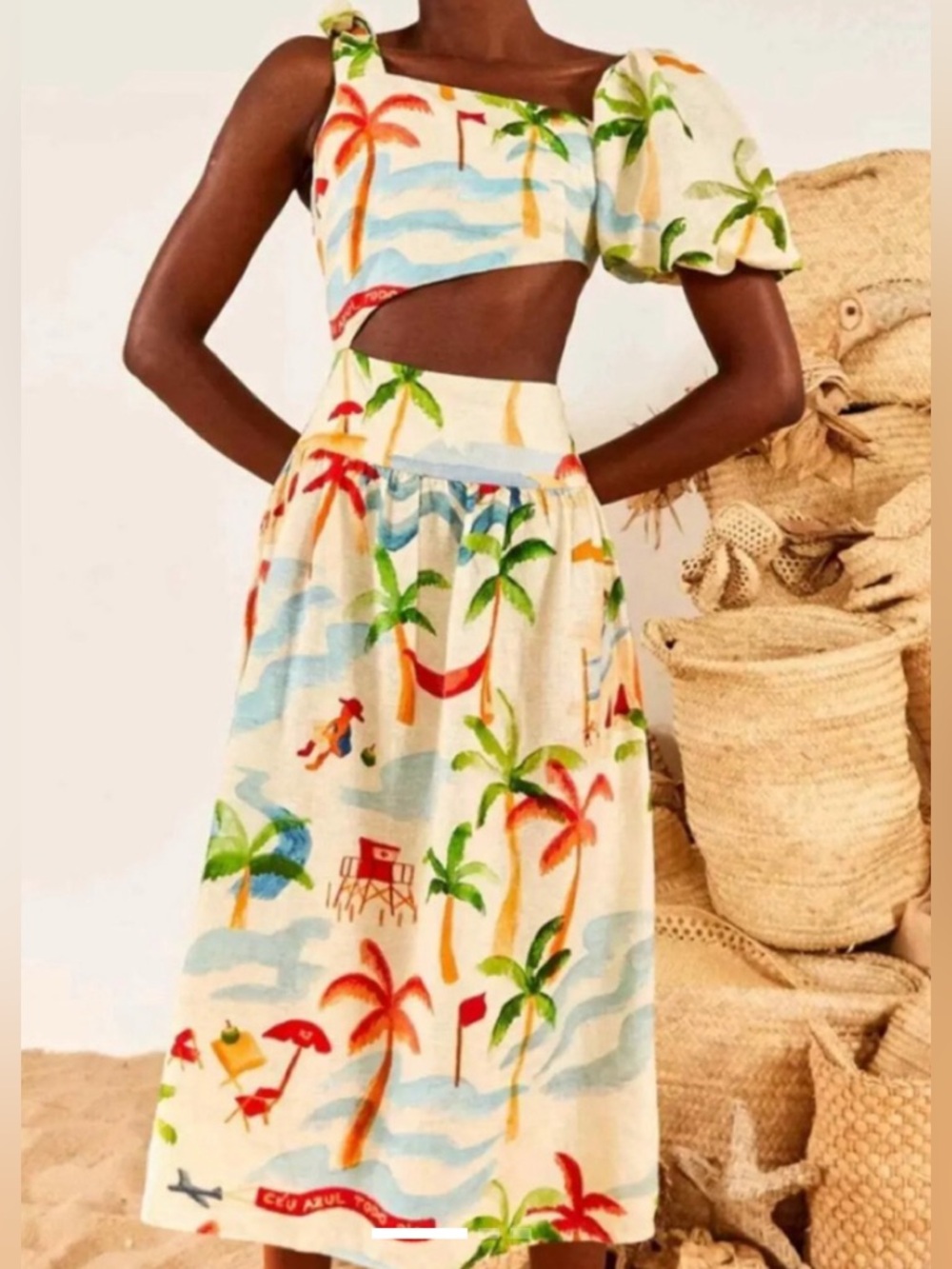 Farm Rio Copacabana Midi Dress